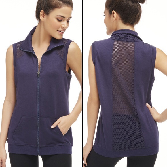 Fabletics Jackets & Blazers - Black Fabletics vest